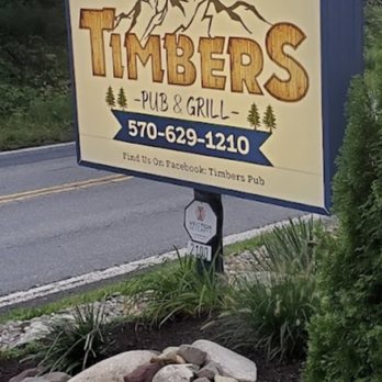 Timbers Pub & Grill - a sign for timbers pub and grill - Pubs Near Me - Stroudsburg, Pennsylvania