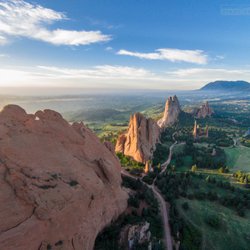 Pikes Peak Aerial