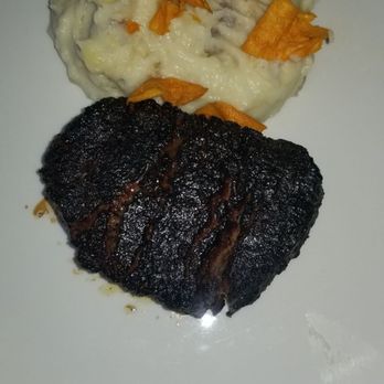 Chart House - Filet mignon asked for medium. As you can see looks more like well done; however, overall still tender and delicious - Seafood Near Me - Weehawken, New Jersey