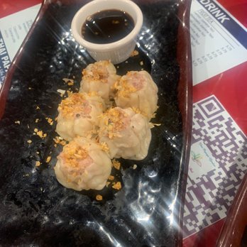Thai Papaya Garden - 8. Steamed Dumpling -"Kanom Jeep" (5) - Thai Near Me - Euless, Texas Thai Papaya Garden - 8. Steamed Dumpling -"Kanom Jeep" (5) - Thai Near Me - Euless, Texas