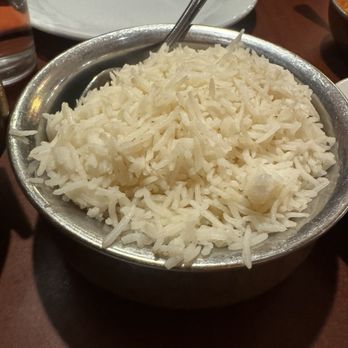 Yeti Restaurant - Steamed Rice - Indian Near Me - Davis, California