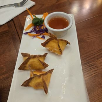 Chada Thai Dining - Crab rangoon. They come with 6 - Soup Near Me - Baltimore, Maryland