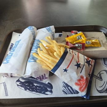 Wienerschnitzel - Chili Cheese dogs with Fries Combo - Fast Food Near Me - Bakersfield, California