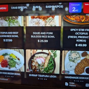 Venice Beach - Order at the table - Seafood Near Me - Buena Park, California