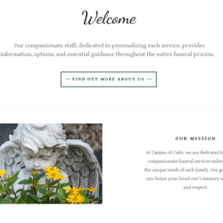 Camino Al Cielo Funeral Chapels - WELCOME