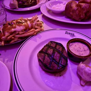 Diner Ross Steakhouse - Filet mignon with bearnaise and the disco fries - Cocktail Bars Near Me - Las Vegas, Nevada Diner Ross Steakhouse - Filet mignon with bearnaise and the disco fries - Cocktail Bars Near Me - Las Vegas, Nevada