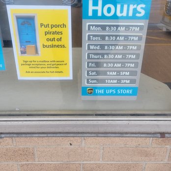 The UPS Store - Hours of operation. - Shipping Centers Near Me - North New Hyde Park, New York The UPS Store - Hours of operation. - Shipping Centers Near Me - North New Hyde Park, New York