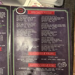 Enzo's Pizza & Grill - Menu