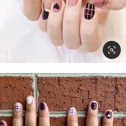 Deja Vu Nails & Spa - $45 for the pedicure $48 for the dip manicure and $15 for the design. I picked a different color scheme but went with the same design.