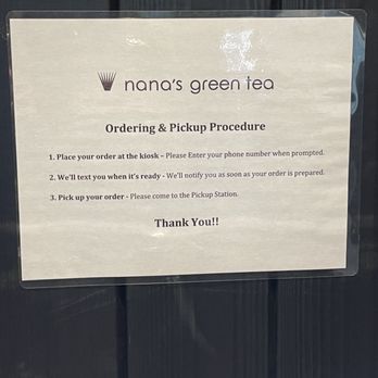Nana's Green Tea - Info - Cafes Near Me - Pasadena, California