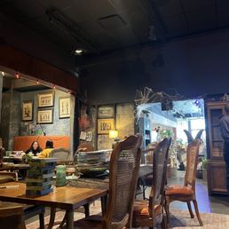 Inside of cafe