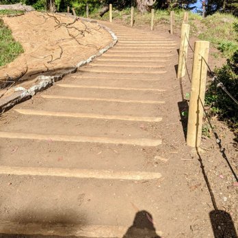 Lands End Trail - Brand new stairs on the trail they're always working to make it better - Hiking Near Me - San Francisco, California