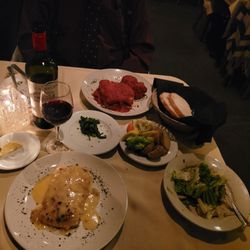 Osteria - Lasagna & Halibut special dinners