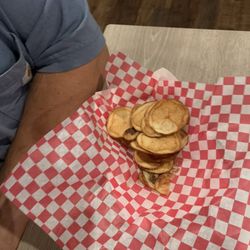 The Castle Pub - Home made Hawaiian chips