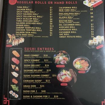 Love Sushi - Menu - Sushi Bars Near Me - Wenatchee, Washington