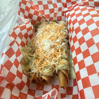 Senor Burro - 3 Rolled Chicken Tacos - Fast Food Near Me - San Antonio, Texas Senor Burro - 3 Rolled Chicken Tacos - Fast Food Near Me - San Antonio, Texas