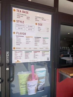 Menu photo 1 Transit Tea Tucson, AZ