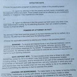Wells Fargo Bank - D' Power of attorney POA Wells Fargo Ft Pierce FL  Mon 8-12-24