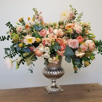 Vo Floral Design - Urn arrangement that Trang helped guide me to make today! Thank you! - Florists Near Me Vo Floral Design - Urn arrangement that Trang helped guide me to make today! Thank you! - Florists Near Me