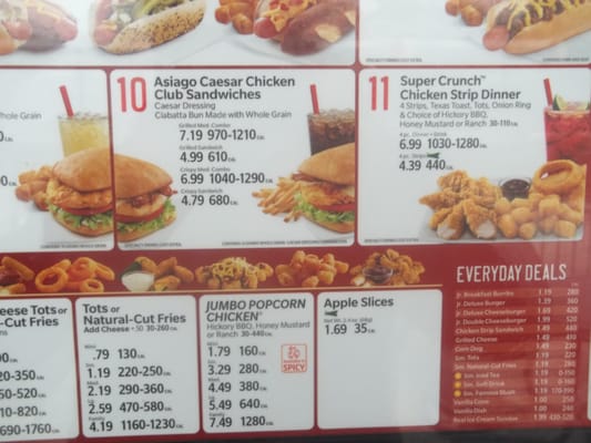Menu photo 8 Sonic Drive-In VISALIA, CA Menu photo 8 Sonic Drive-In VISALIA, CA