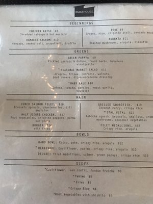 Menu photo 5 Boathouse Collective Costa Mesa, CA