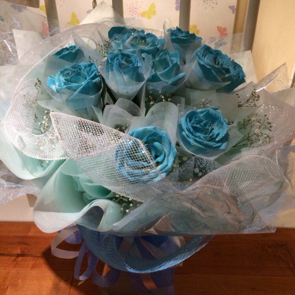 Dream Flower - Hk flower Tiffany blue - Florists Near Me - Monterey Park, California Dream Flower - Hk flower Tiffany blue - Florists Near Me - Monterey Park, California