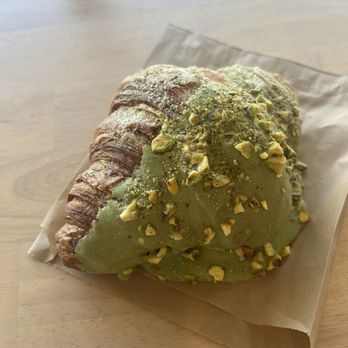 Tranquilo Coffee - Pistacho Matcha Croissant - Coffee & Tea Near Me - Whittier, California