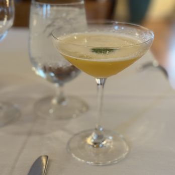 Merriman's - Lilikoi margarita with basil - Hawaiian Near Me - Kamuela, Hawaii
