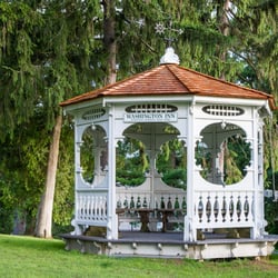 Anne's Washington Inn - Our wedding Gazebo