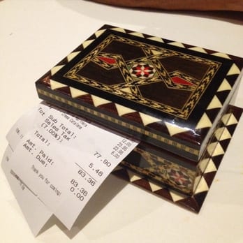 Sancho Restaurant - the bill - Spanish Near Me - Miami, Florida