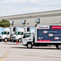 Tires On Site - We also specialize in fleets.  Avoid downtime and lost business.  We come to your business or job site.