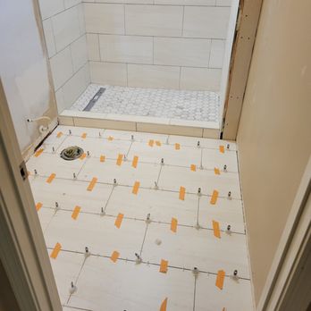 P M Renovation - a bathroom being remodeled - Painters Near Me P M Renovation - a bathroom being remodeled - Painters Near Me