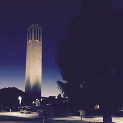 Kcsb-Fm - Storke tower with the MorningStar