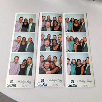 Luma Event Professionals - Fun photo booth picture strips from Luma at our company's holiday party. - DJs Near Me - Lilburn, Georgia Luma Event Professionals - Fun photo booth picture strips from Luma at our company's holiday party. - DJs Near Me - Lilburn, Georgia