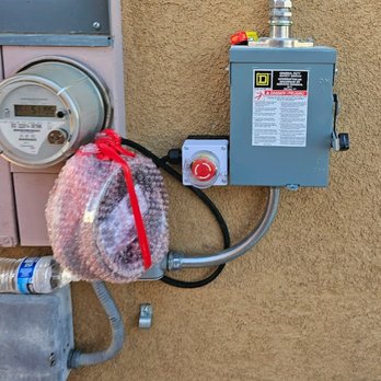 Solarfig - Disconnect switch and electrical meter - Solar Installation Near Me - Newport Beach, California