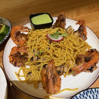 NAM Kitchen - Gardena - Cajun tiger prawn garlic noodle - Asian Fusion Near Me - Gardena, California NAM Kitchen - Gardena - Cajun tiger prawn garlic noodle - Asian Fusion Near Me - Gardena, California