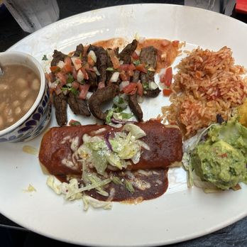 El Torito - CARNE ASADA AND CHEESE ENCHILADA - Mexican Near Me - San Leandro, California El Torito - CARNE ASADA AND CHEESE ENCHILADA - Mexican Near Me - San Leandro, California