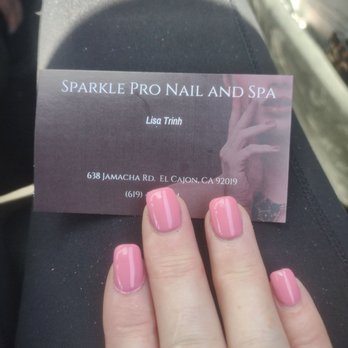 Sparkle Pro Nail & Spa - Danny is amazing. He made my nails beautiful and there was no pain with the drill. - Nail Salons Near Me - El Cajon, California Sparkle Pro Nail & Spa - Danny is amazing. He made my nails beautiful and there was no pain with the drill. - Nail Salons Near Me - El Cajon, California