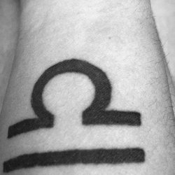 Nocturnal Tattoo - My Zodiac Sign / Libra