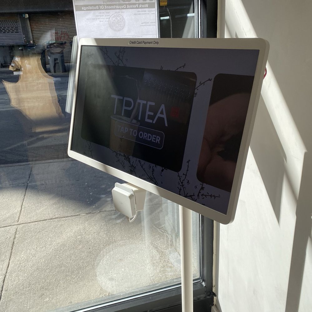 TP Tea - Kiosk to self order and pay with credit card - Bubble Tea Near Me - Flushing, New York TP Tea - Kiosk to self order and pay with credit card - Bubble Tea Near Me - Flushing, New York