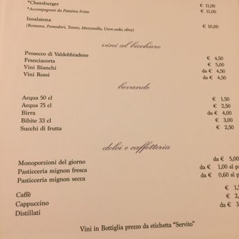 Bottega di Pasticceria - Reg menu - Desserts Near Me - Florence, FI Bottega di Pasticceria - Reg menu - Desserts Near Me - Florence, FI