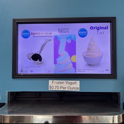 Frozen yogurt