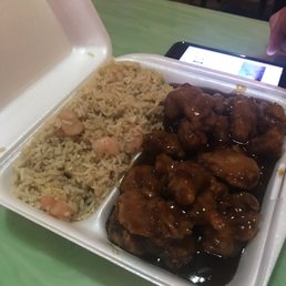 Sesame Chicken Plate