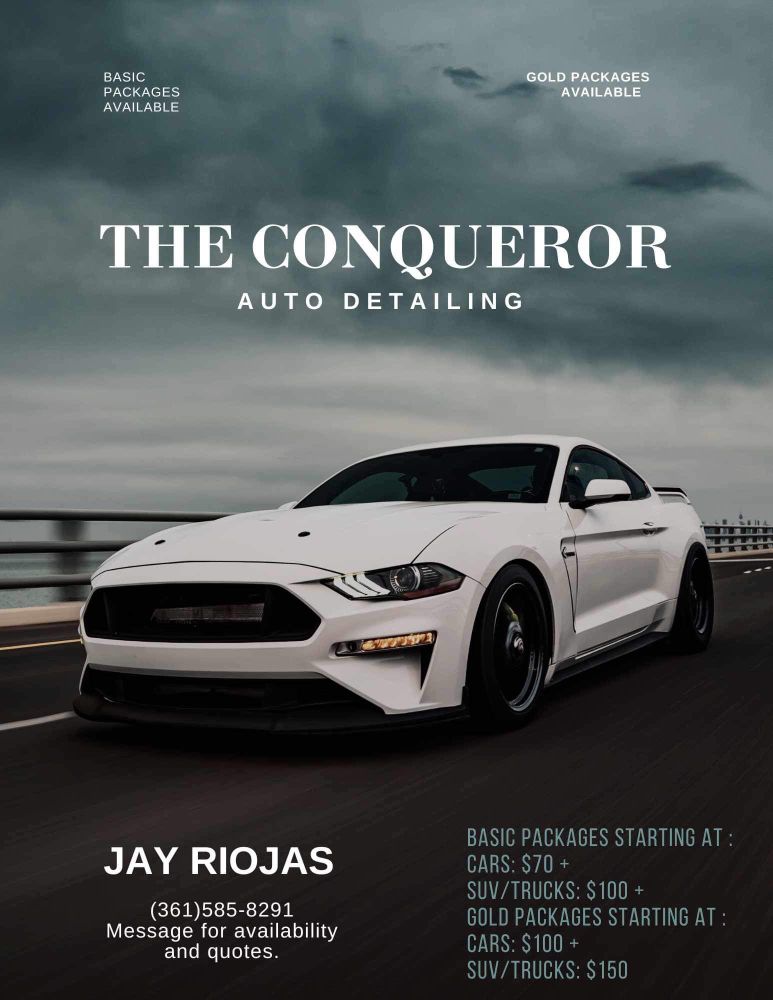 MOBILE DETAILING Corpus Christi, Texas Auto Detailing Phone