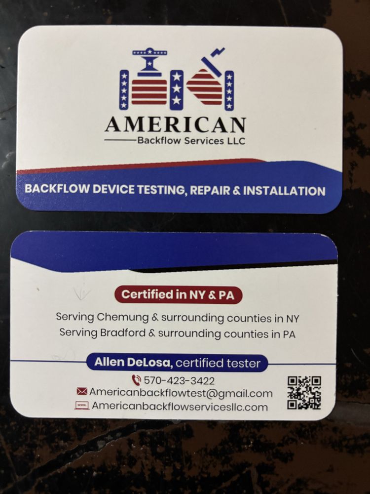 Slide of American Backflow Services