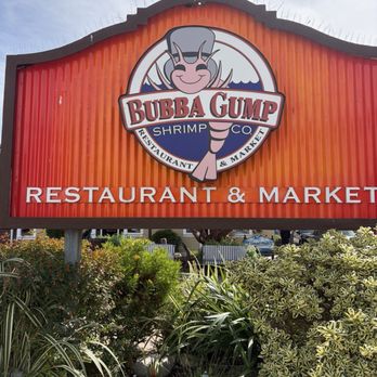 Bubba Gump Shrimp - Outside sign - Seafood Near Me - Monterey, California Bubba Gump Shrimp - Outside sign - Seafood Near Me - Monterey, California
