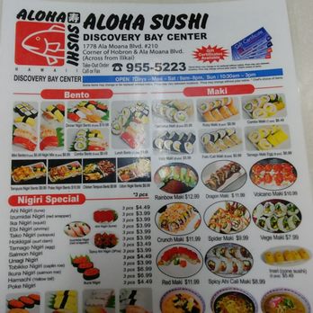 Aloha Sushi - Japanese Near Me - Honolulu, Hawaii