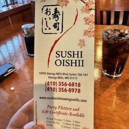 Menu Menu