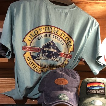 Old Sautee Store - Tshirt display - October 2021 - Cafes Near Me - Sautee Nacoochee, Georgia