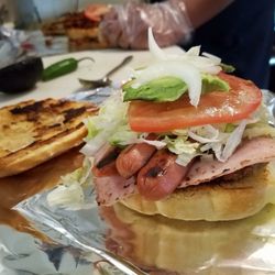Torteria Las Tortugas - One of our many special tortas